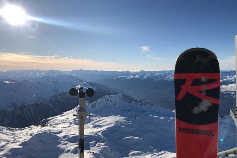 Snow in Les Arcs 2000