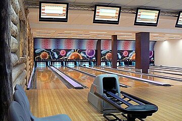 Bowling Arc 2000, Les Arcs 2000 interior