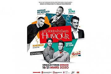Comedy Festival - Serenissimes de L'Humour 2020, Monaco