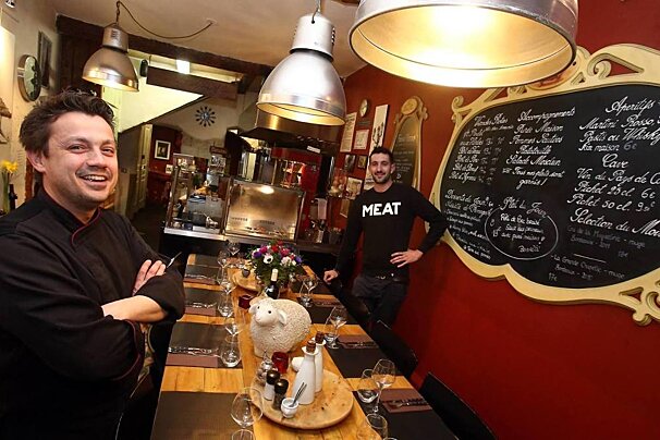 La Rossettisserie Restaurant, Nice interior