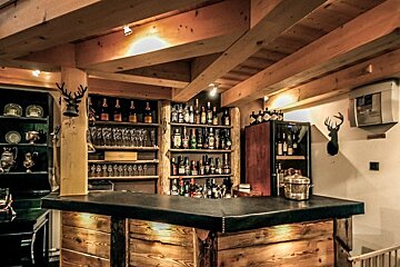 a stylish bar
