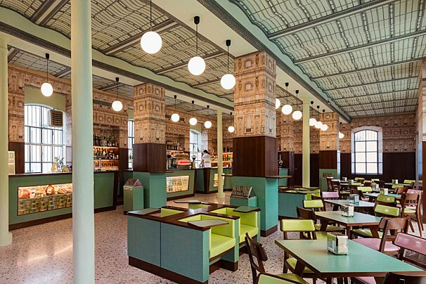 Bar Luce Cafe, Southern Milan interior