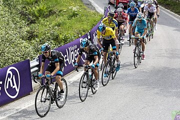 Road biking in near Chamonix Valley
