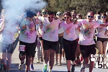 Color Me Rad, 5km Race in Meribel Mottaret