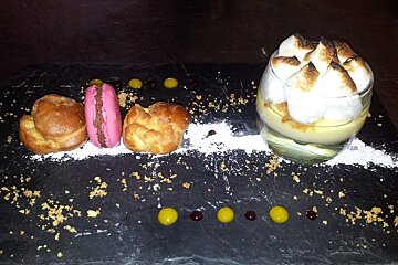 La Poya Restaurant, Avoriaz dessert