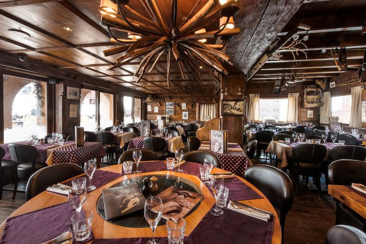 Le Matafan Restaurant, Belle Plagne interior