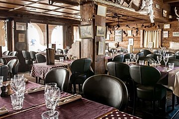 Le Matafan Restaurant, Belle Plagne interior