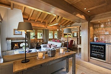 Ivouette Chalet, Verbier - Centre lounge