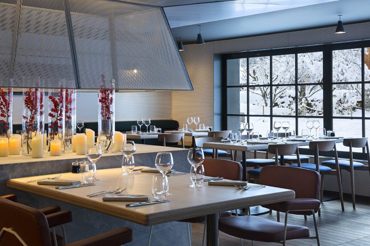 L'Heliopic Sweet & Spa Hotel, Chamonix hotel restaurant