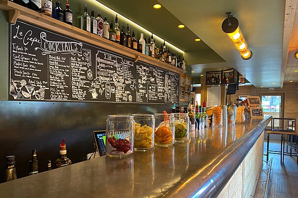 Le Crepu Bar, Morzine interior