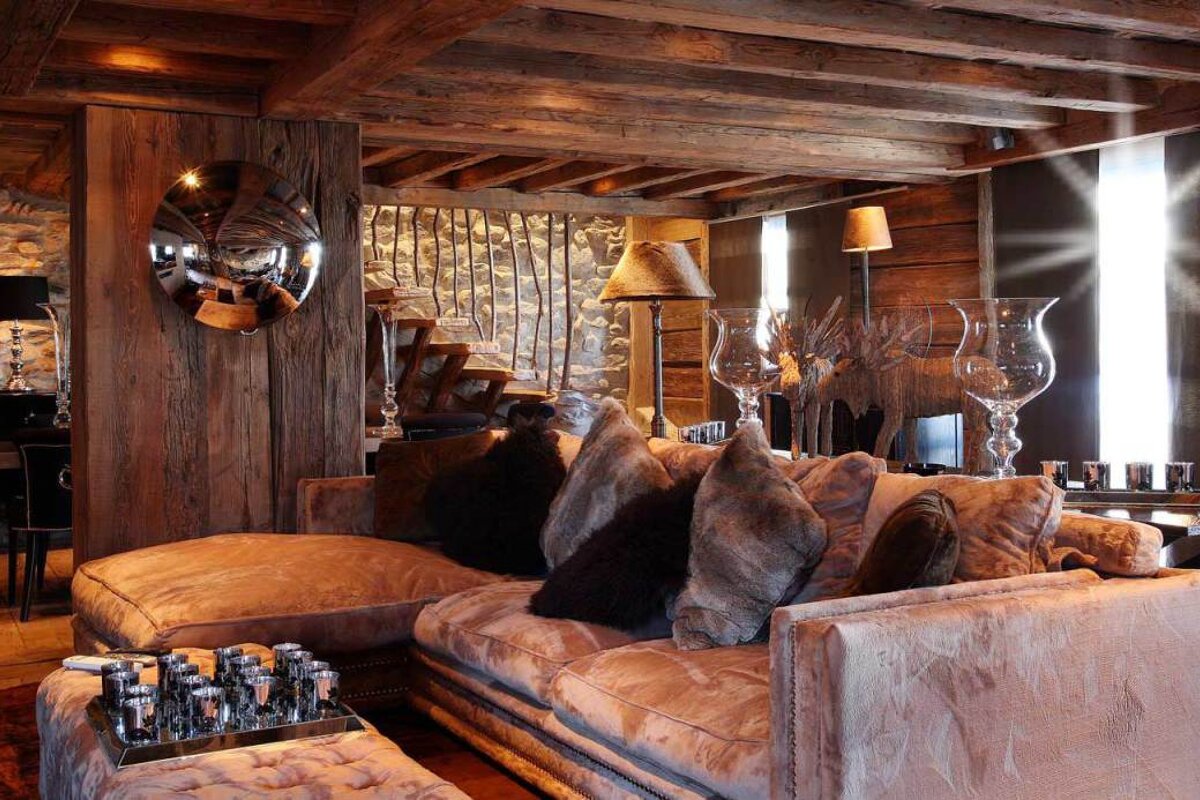 Le Saint Roch Hotel, Courchevel  living-room