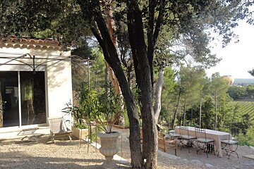 Le Temps des Secrets B&B, Lagnes garden