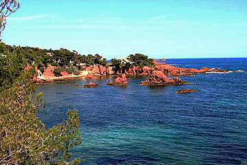 Les Calanques de l'Esterel, Saint Raphael