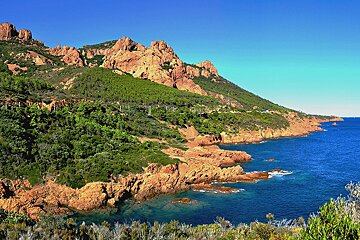 Les Calanques de l'Esterel, Saint Raphael