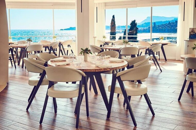 Mirazur Restaurant, Menton interior