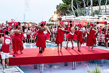 Red Closing Party at Nikki Beach