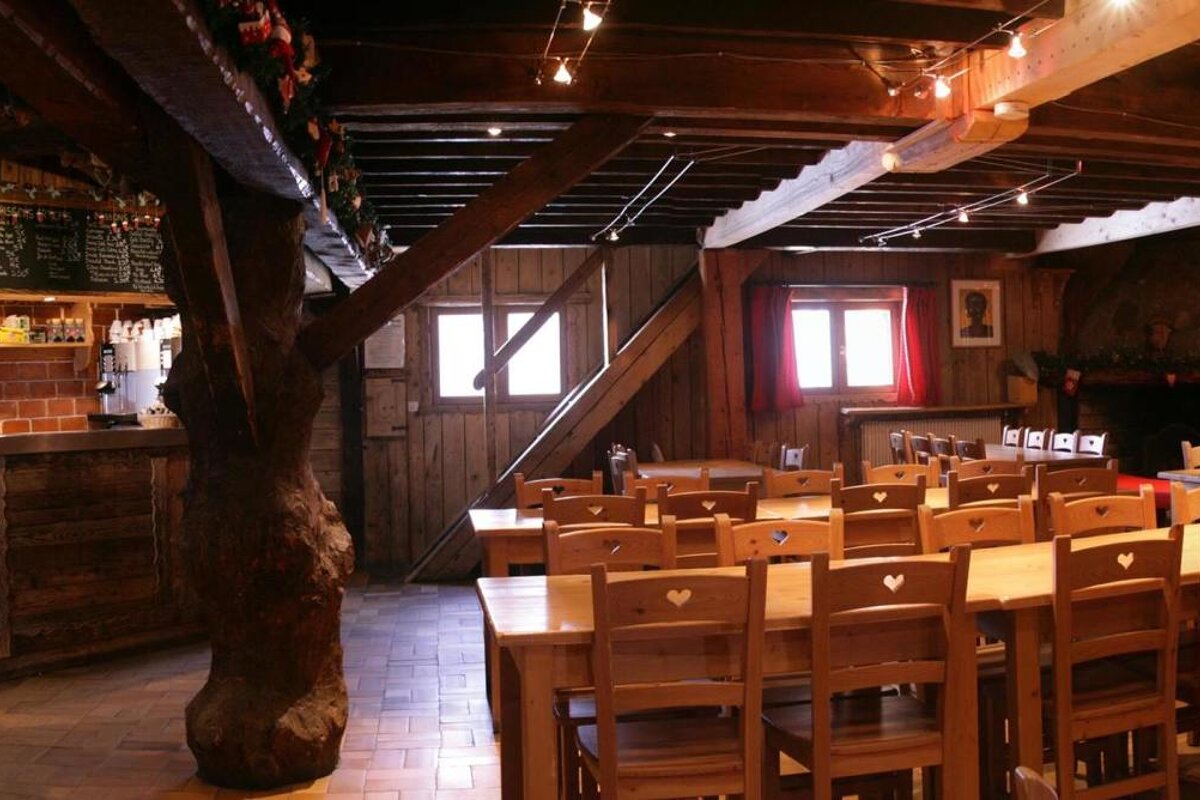 Chalet de Caron Restaurant, Val Thorens interior