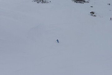 Immaculately groomed pistes in Val d'Isere