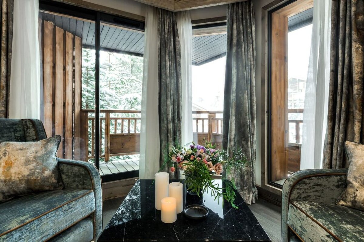a picture of a hotel suite at La Sivoliere Hotel, Courchevel 