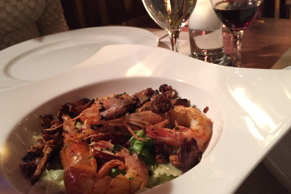 Le Vieux Chalet Restaurant, Val Thorens style of cuisine