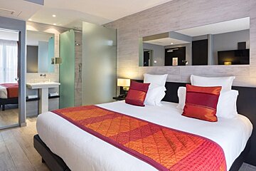 Massena Hotel, Nice double bedroom