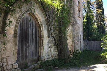 a medival village in provence