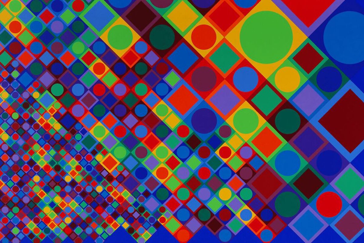 Victor Vasarely Exhibition, Gordes