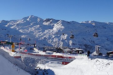 Great first week of December skiing in Val Thorens