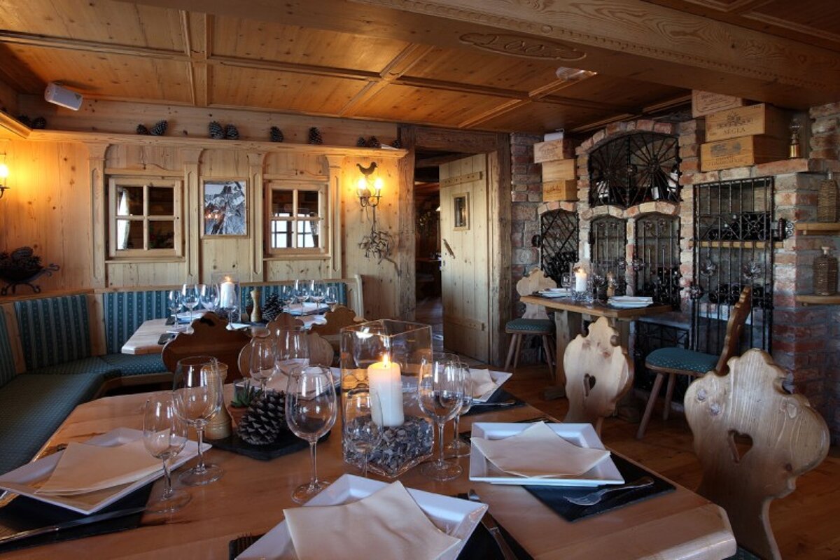 Le Pilatus Restaurant, Courchevel interior
