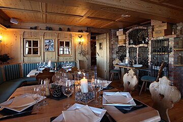 Le Pilatus Restaurant, Courchevel interior