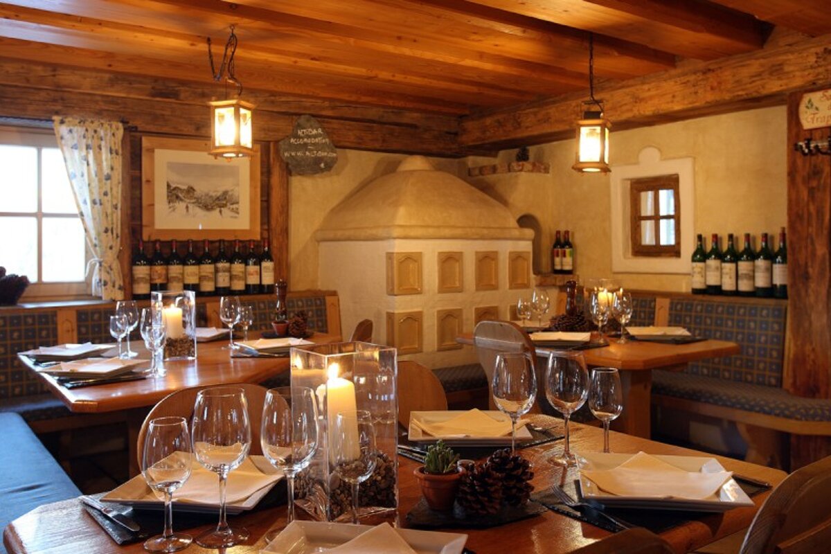 Le Pilatus Restaurant, Courchevel interior