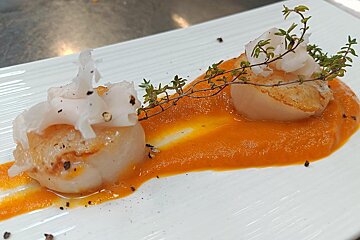 food at Luna 36
