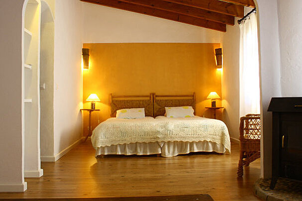 Sa Plana Petit Hotel, Estellencs double bedroom