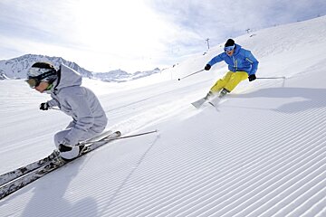 piste skiing Val Thorens