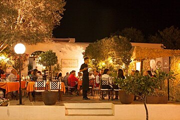 Can Berri Vell Restaurant, San Agustin restaurant terrasse