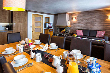 Caribou Chalet, Val Thorens lounge