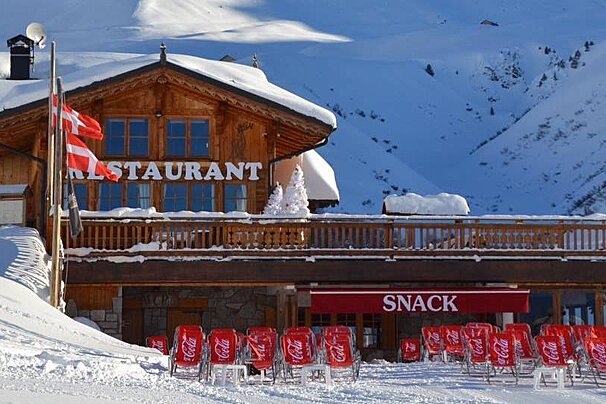 Chalet des Verdons Sud Restaurant, Champagny exterior