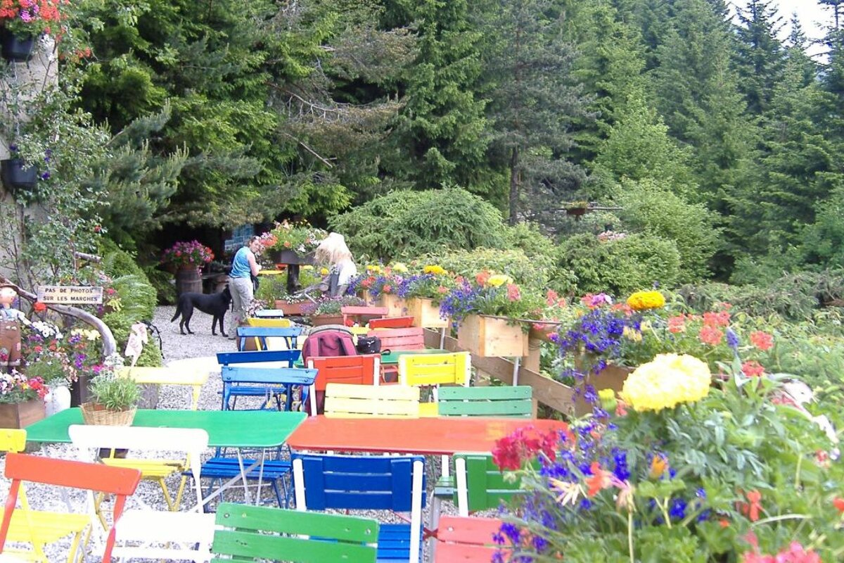 Mountain chalet restaurant in Chamonix