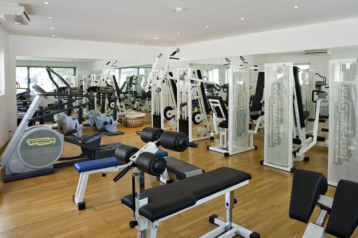 Hotel Les Bories Spa, Gordes gym room