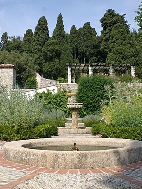 A fountain in Cimiez