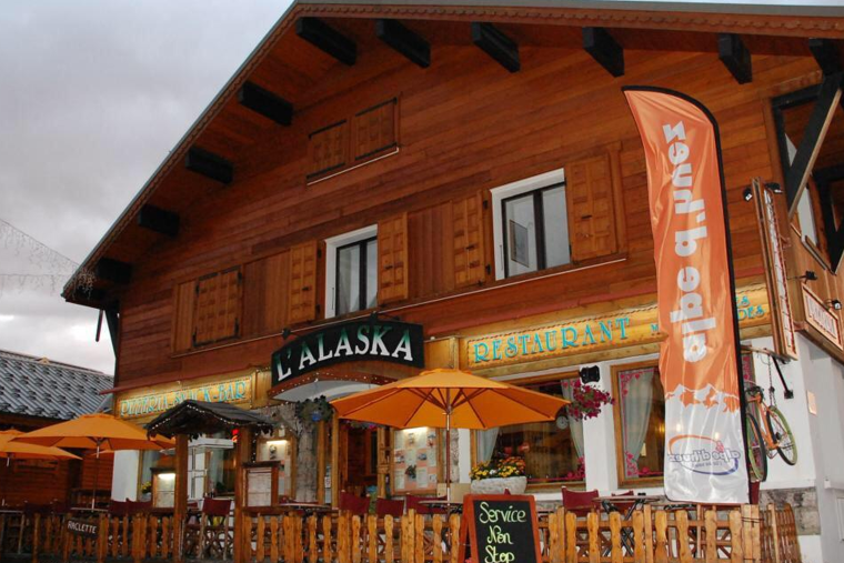 L'Alaska Restaurant, Alpe d'Huez exterior