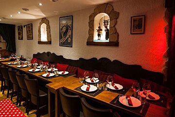 La Fromagerie Restaurant, Courchevel   interior