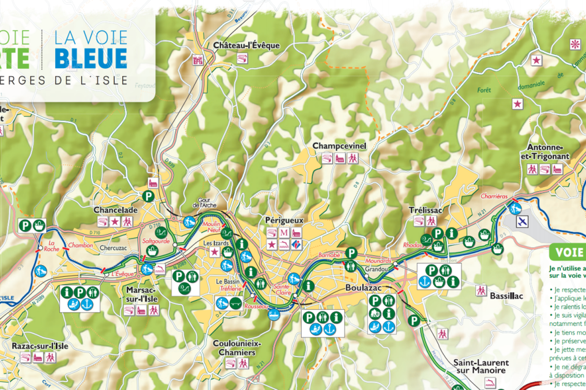 La Voie Verte, Perigueux