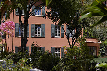 the exterior of the louis vuitton estate in grasse