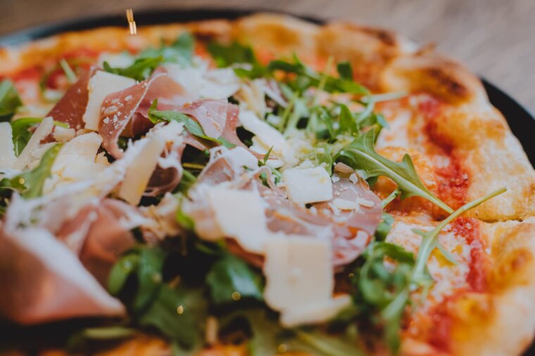 Fresh pizza from Morzine Eats