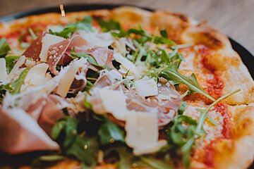 Fresh pizza from Morzine Eats