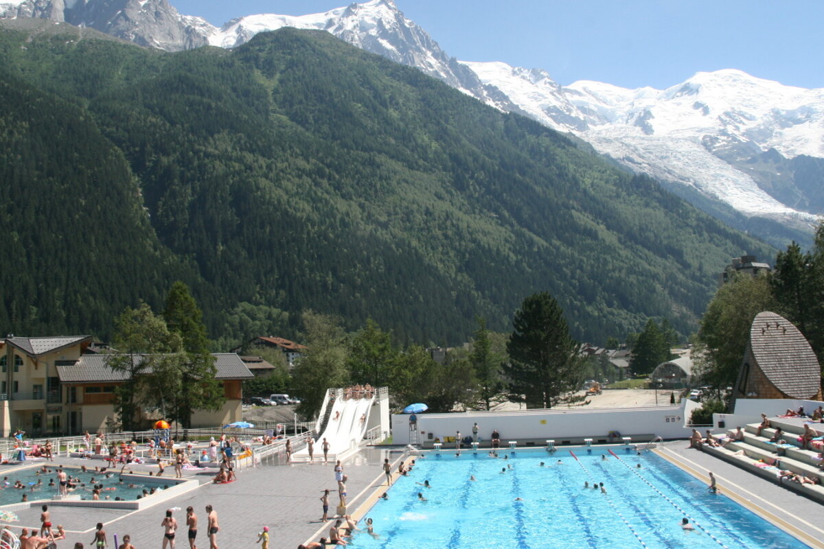 Chamonix outdoor pool opens this weekend