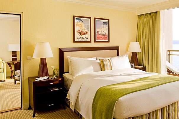 Fairmont Monte Carlo double bedroom