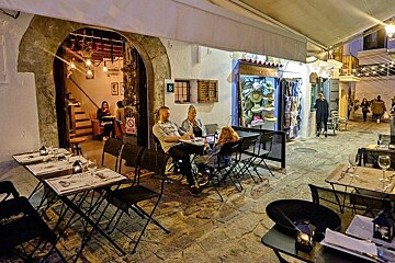 La Dispensa Restaurant, Ibiza Town terrace