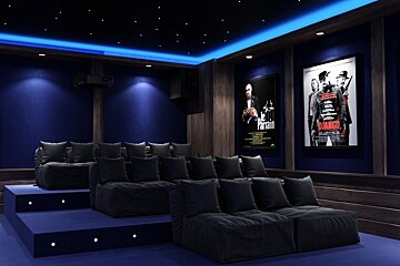 La Ferme de mon Grand-Pere Chalet, Meribel Centre cinema room